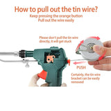 5-in-1 Automatic Hand-Held Soldering Iron Gun Kit Home Improvement - Tophatter Daily Deals