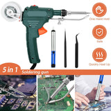 5-in-1 Automatic Hand-Held Soldering Iron Gun Kit Home Improvement - Tophatter Daily Deals