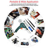 5-in-1 Automatic Hand-Held Soldering Iron Gun Kit Home Improvement - Tophatter Daily Deals