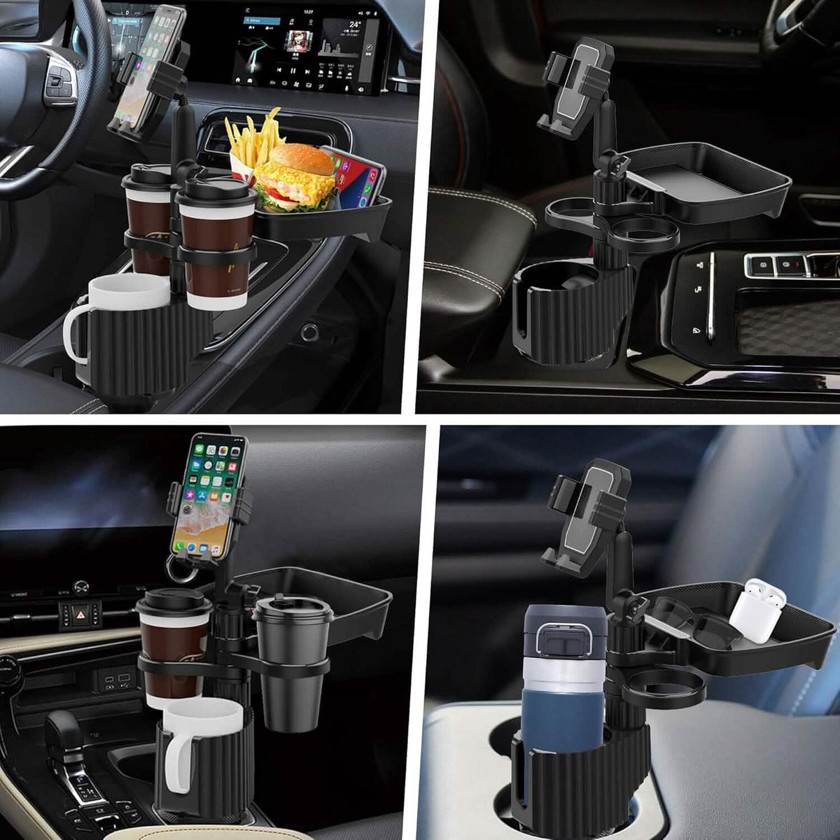 5-in-1 Car Organizer & Cup Holder Automotive - Tophatter Daily Deals
