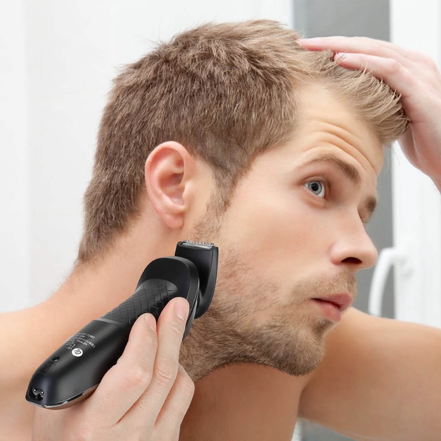5-in-1 Electric Razor Shaver Men's Grooming - Tophatter Daily Deals
