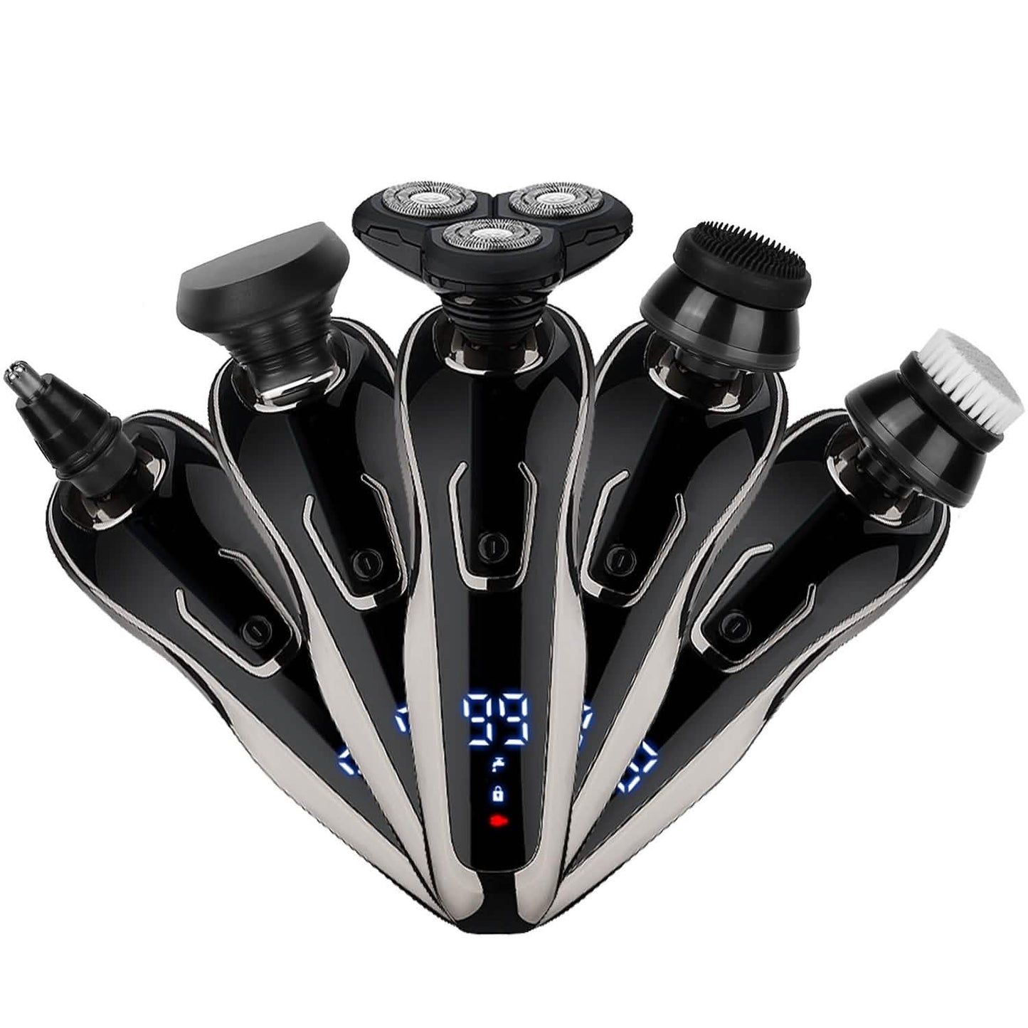 5-in-1 Electric Razor Shaver Men's Grooming - Tophatter Daily Deals