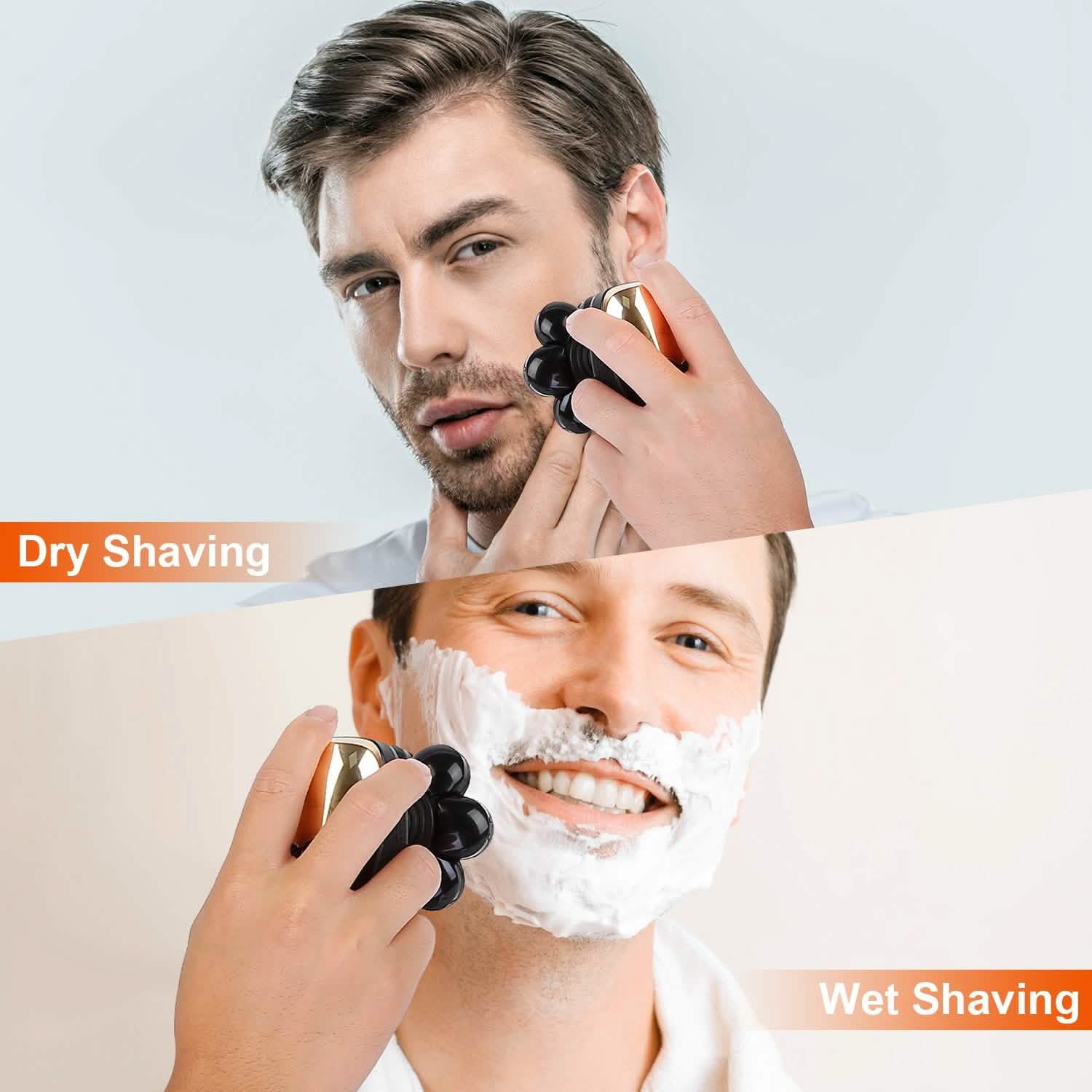 5-in-1 Rechargeable Cordless Trimmer Shaver Kit Men's Grooming - Tophatter Daily Deals
