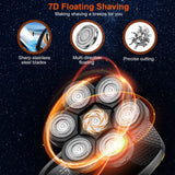 5-in-1 Rechargeable Cordless Trimmer Shaver Kit Men's Grooming - Tophatter Daily Deals