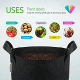 5-Pack: Plant Grow Bags Garden & Patio - Tophatter Daily Deals