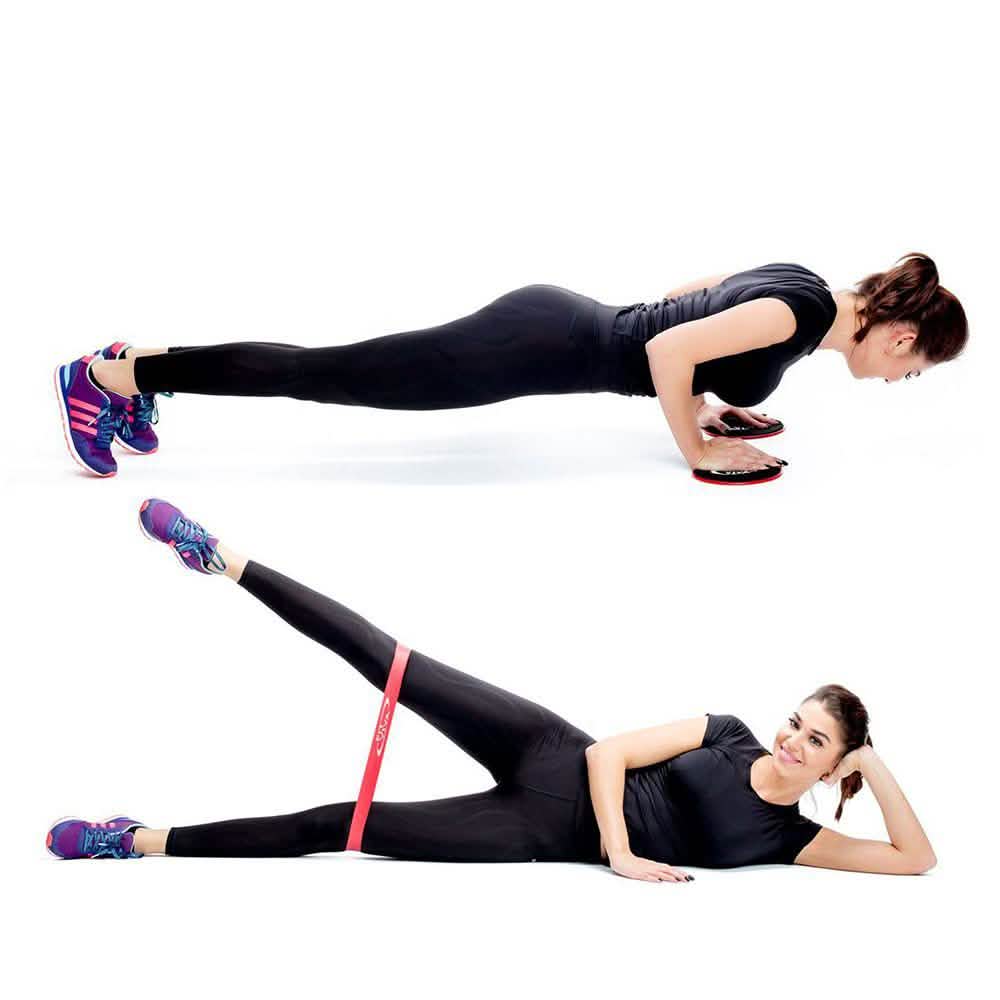 5-Pack: Precision Mini Exercise Bands Fitness & Exercise - Tophatter Daily Deals