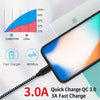 5-Pack: USB Type-C Fast Charging Cable Charging Cable - Tophatter Daily Deals