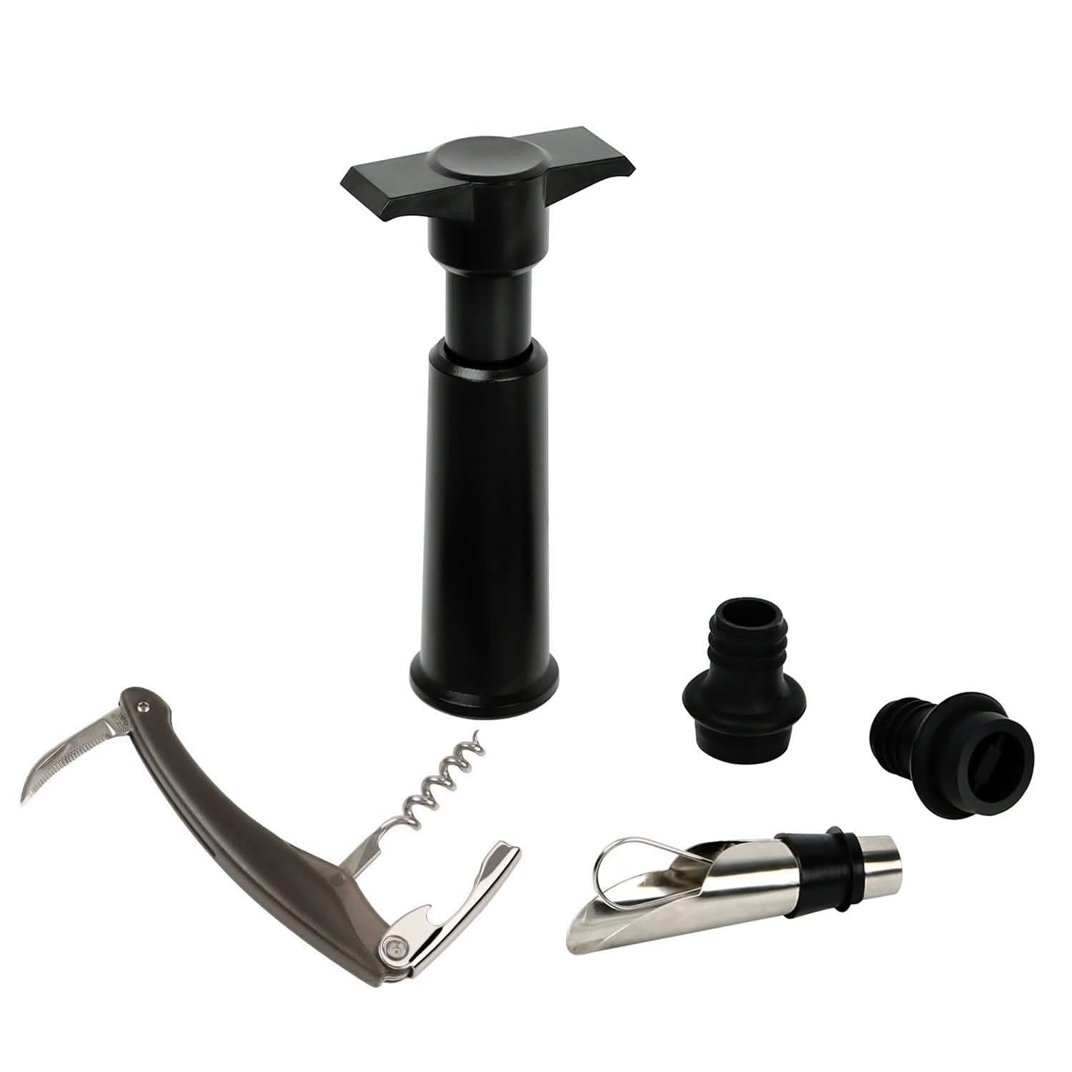 5-Pack: Wine Bottle Opener Set Wine & Dining - Tophatter Daily Deals