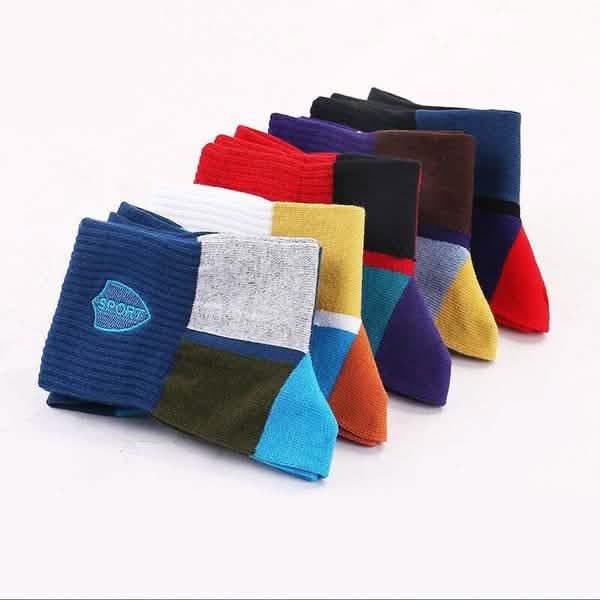 5-Pair: Men's Sports And Leisure Tube Socks Men's Socks - Tophatter Daily Deals