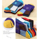 5-Pair: Men's Sports And Leisure Tube Socks Men's Socks - Tophatter Daily Deals
