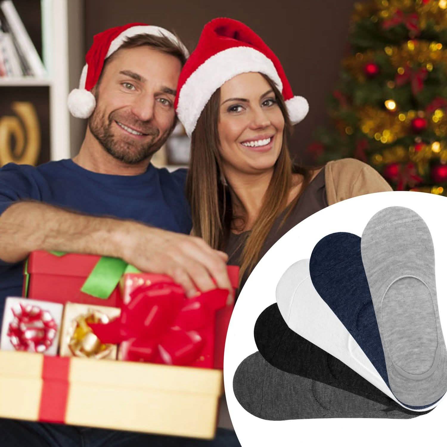 5-Pairs: Breathable No Show Boat Socks Non-Slip Women's Socks & Hosiery - Tophatter Daily Deals