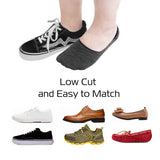 5-Pairs: Breathable No Show Boat Socks Non-Slip Women's Socks & Hosiery - Tophatter Daily Deals