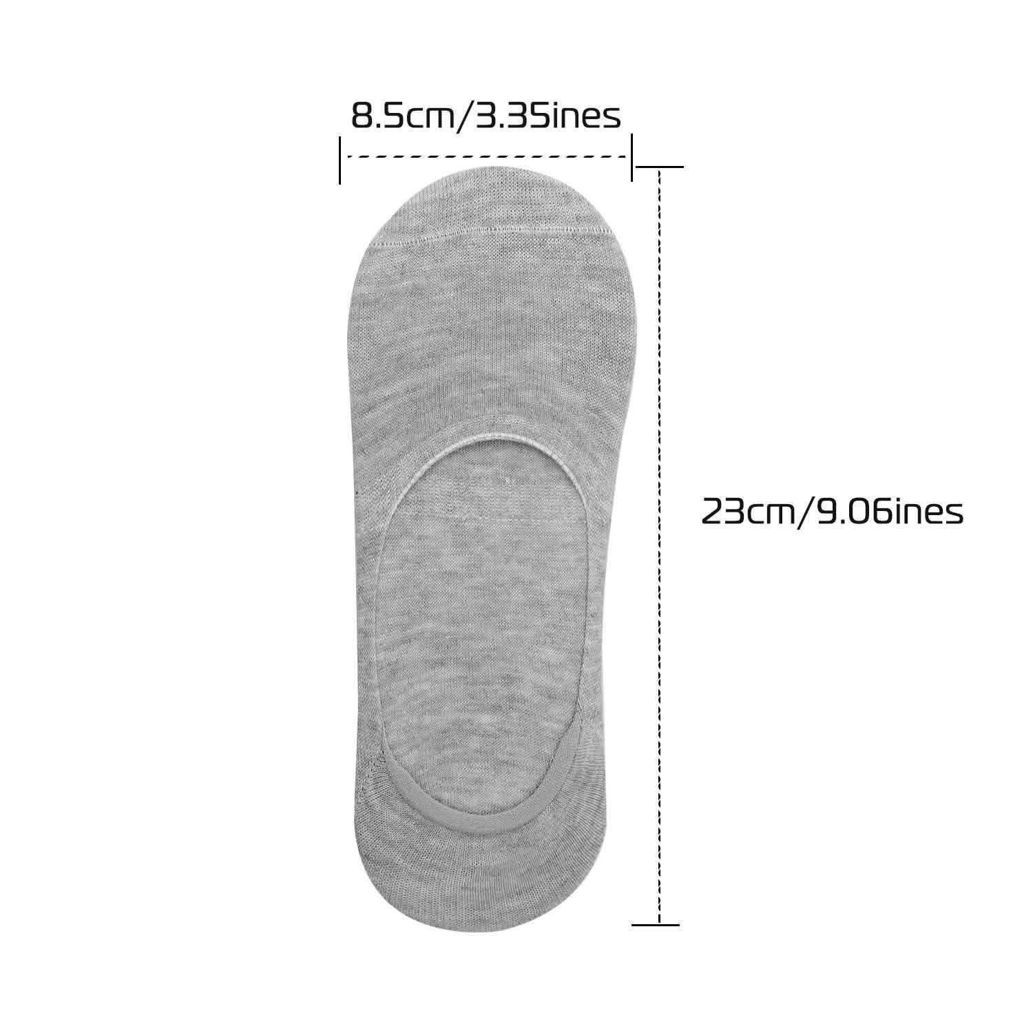 5-Pairs: Breathable No Show Boat Socks Non-Slip Women's Socks & Hosiery - Tophatter Daily Deals