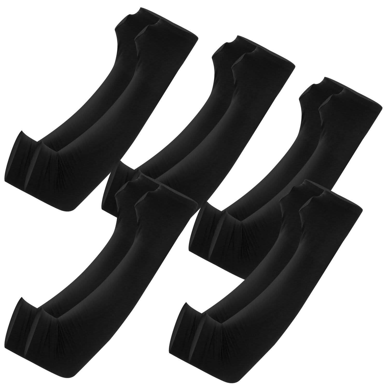 5-Pairs: Cooling Arm Sleeve Anti-UV Sun Protection Outdoor Recreation - Tophatter Daily Deals