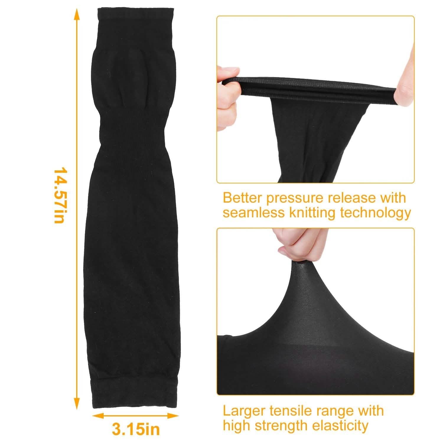 5-Pairs: Cooling Arm Sleeve Anti-UV Sun Protection Outdoor Recreation - Tophatter Daily Deals