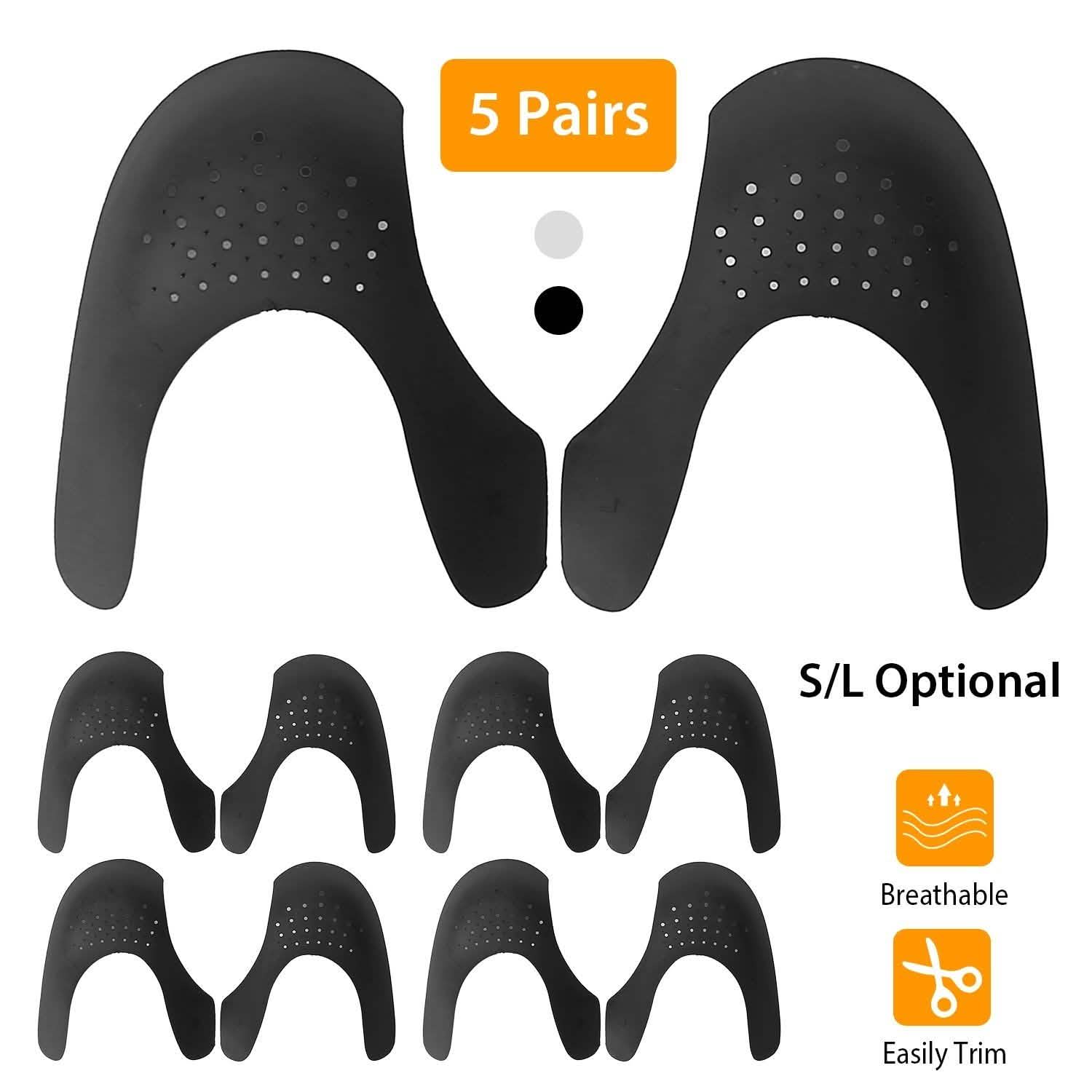 5-Pairs: Shoes Crease Protectors Everything Else - Tophatter Daily Deals