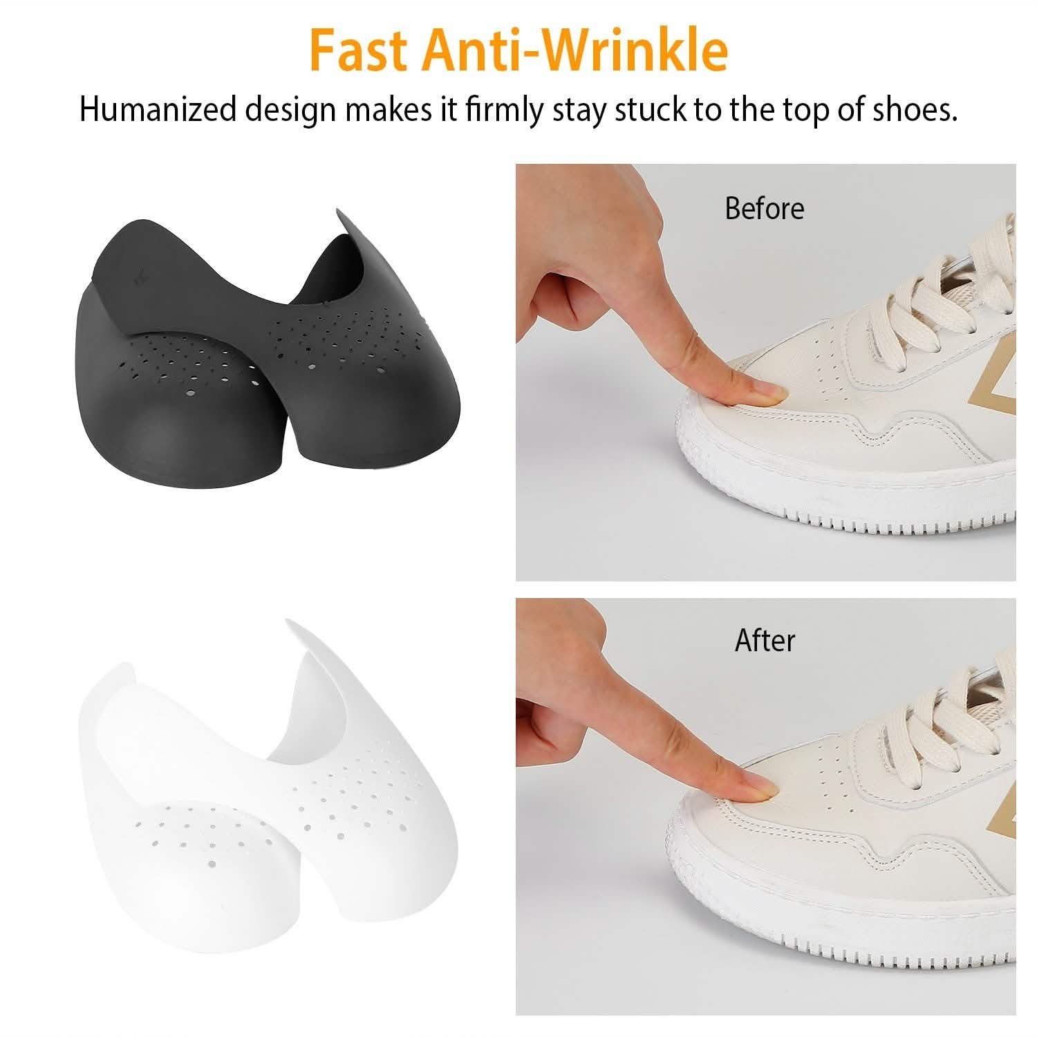 5-Pairs: Shoes Crease Protectors Everything Else - Tophatter Daily Deals