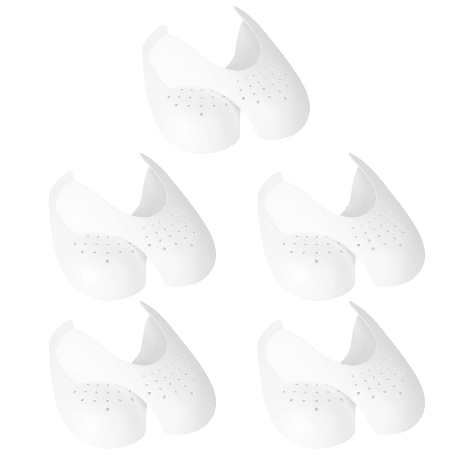 5-Pairs: Shoes Crease Protectors White Everything Else - Tophatter Daily Deals
