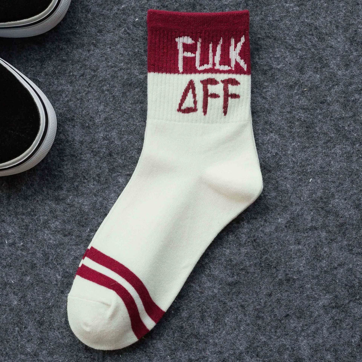 5-Pairs Unisex English Letter Street Fashion Cool Socks Women's Socks & Hosiery - Tophatter Daily Deals