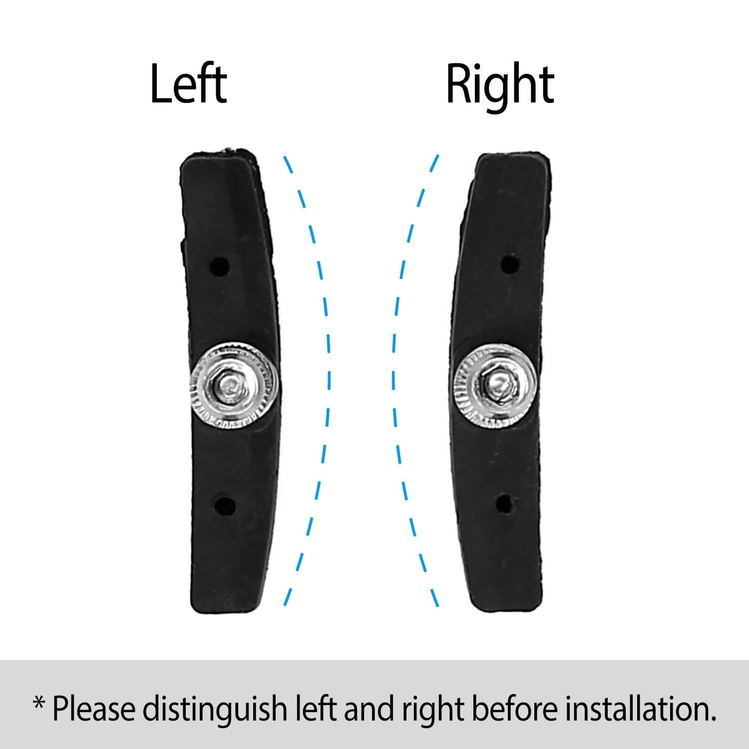 5-Pairs: V Bike Brake Pads Outdoor Recreation - Tophatter Daily Deals