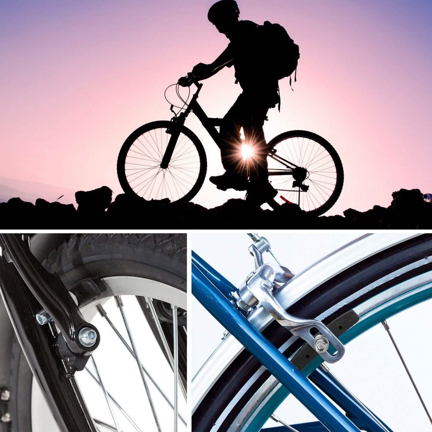 5-Pairs: V Bike Brake Pads Outdoor Recreation - Tophatter Daily Deals