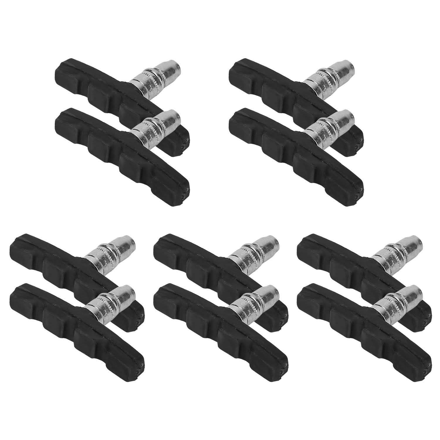5-Pairs: V Bike Brake Pads Outdoor Recreation - Tophatter Daily Deals