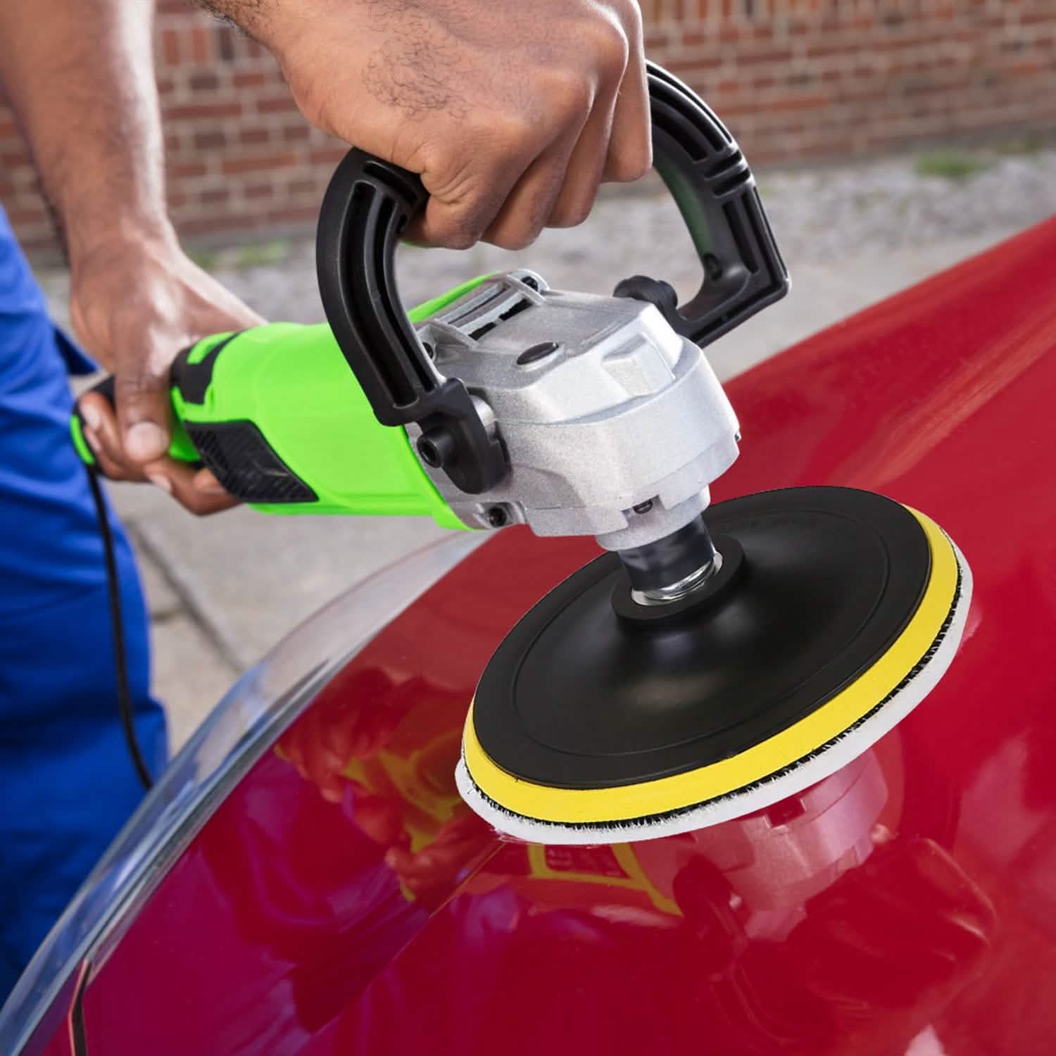 5-Piece: 6" Buffing Polishing Pads Automotive - Tophatter Daily Deals