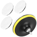 5-Piece: 6" Buffing Polishing Pads Automotive - Tophatter Daily Deals