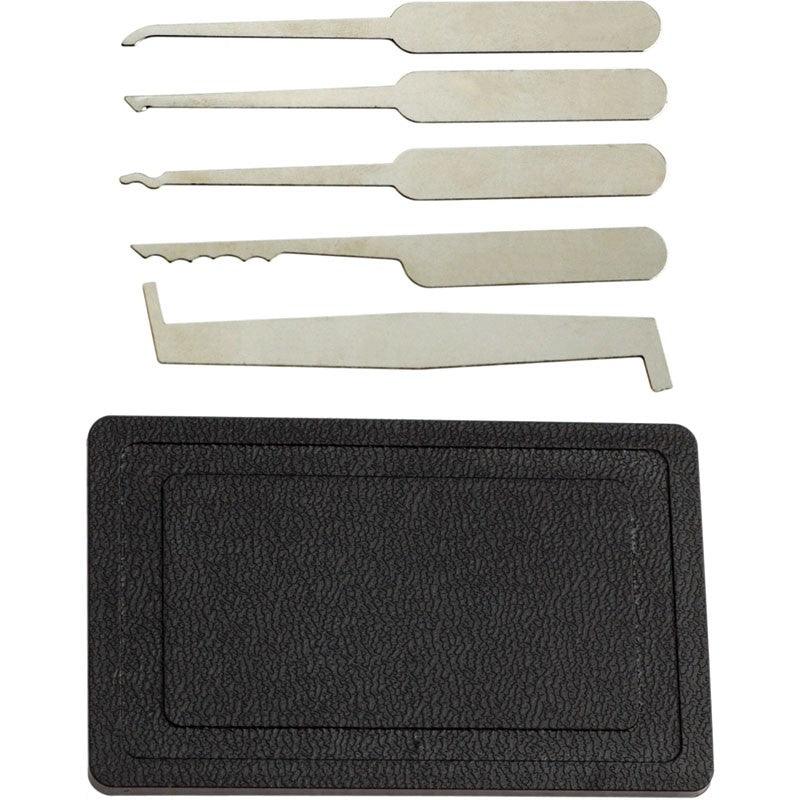 5 Piece Lock Pick Set with Case Law Enforcement - Tophatter Daily Deals