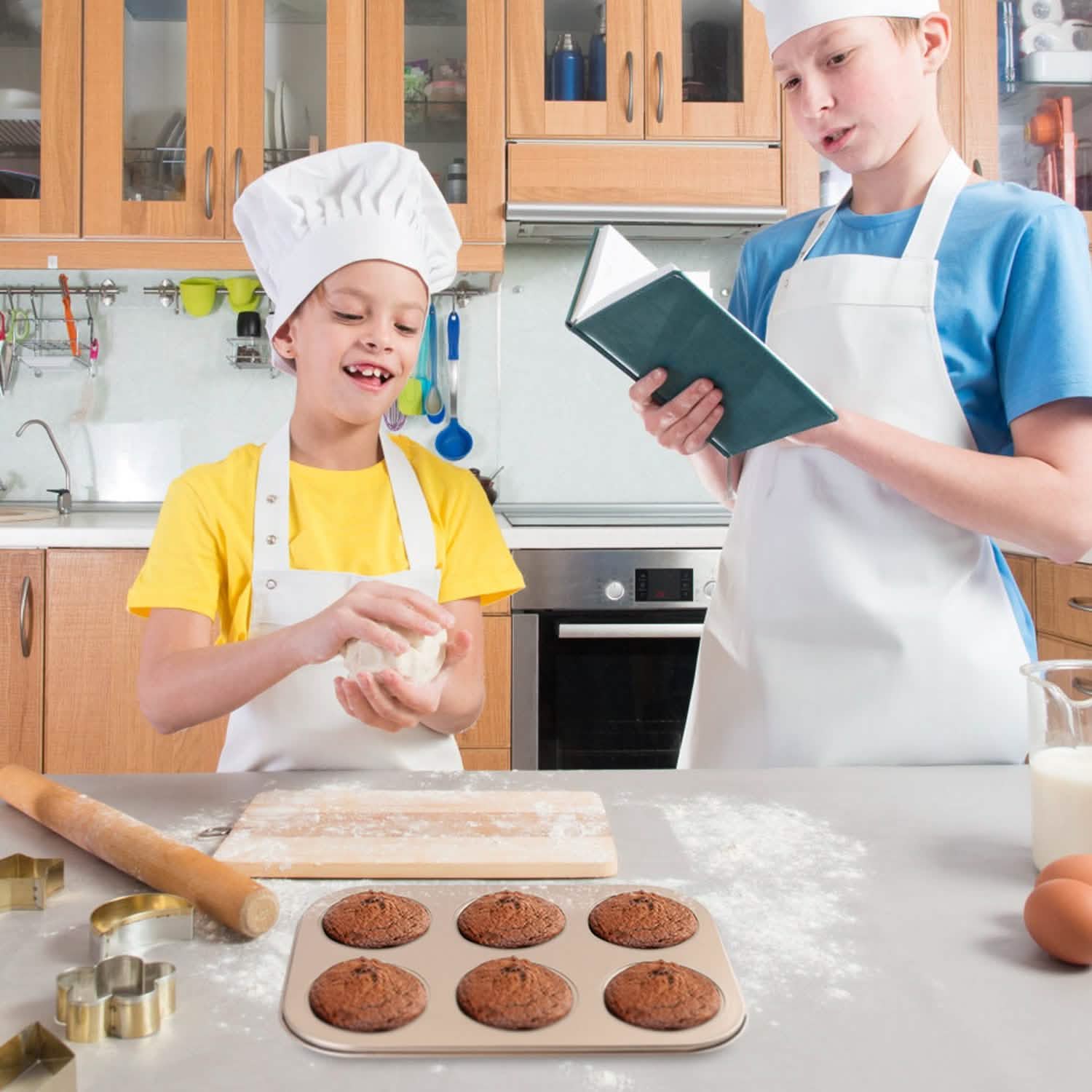 5-Piece: Nonstick Bakeware Set Kitchen Tools & Gadgets - Tophatter Daily Deals