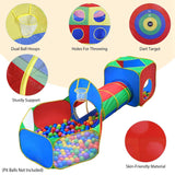 5-Piece: Pop Up Playhouse Kids Ball Pit Tents Toys & Games - Tophatter Daily Deals