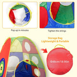 5-Piece: Pop Up Playhouse Kids Ball Pit Tents Toys & Games - Tophatter Daily Deals