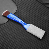 5-Piece: Soft Bristle Air Conditioner Cleaning Brush Tool Blue Automotive - Tophatter Daily Deals