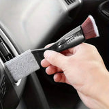 5-Piece: Soft Bristle Air Conditioner Cleaning Brush Tool Automotive - Tophatter Daily Deals