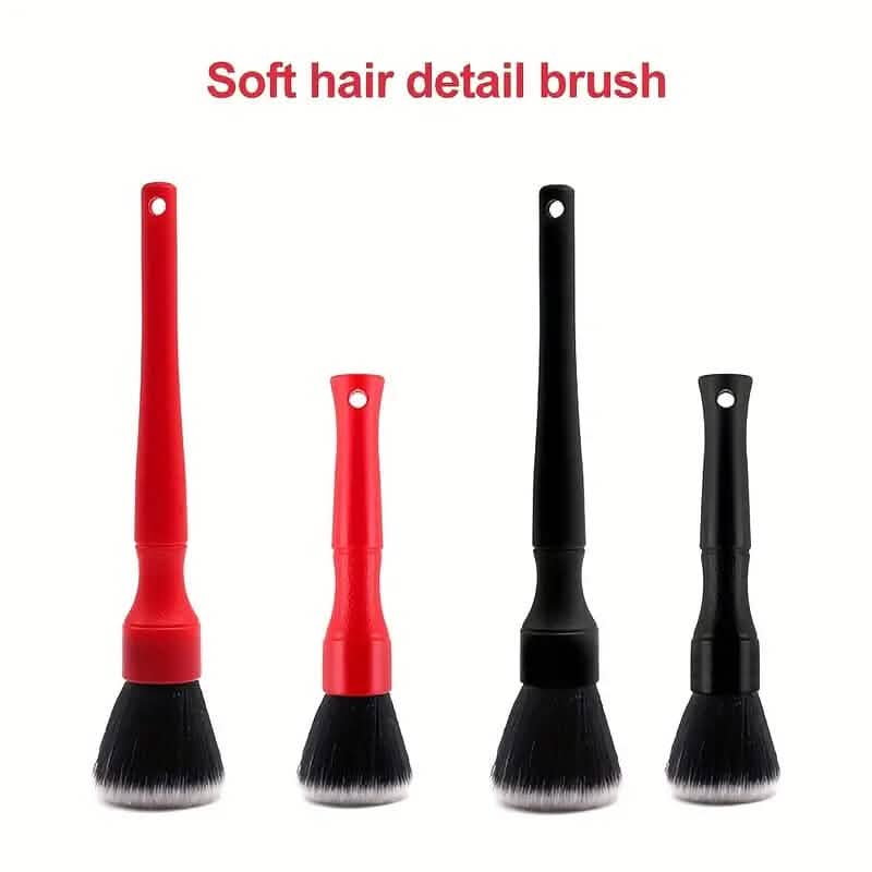 5-Piece: Ultra Soft Non-Scratch Car Detailing Brush Automotive - Tophatter Daily Deals