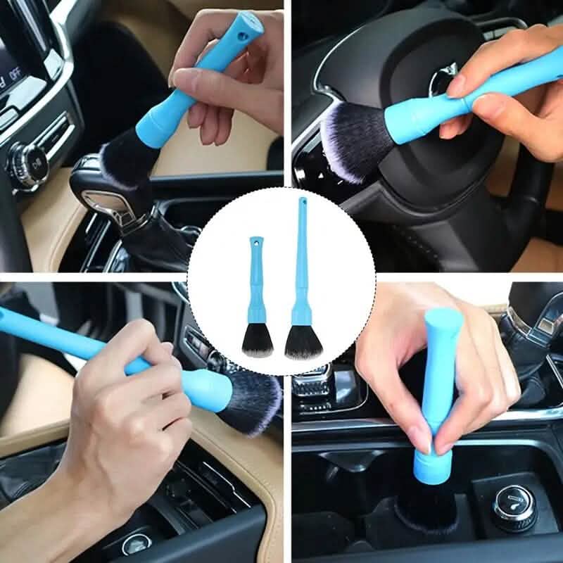 5-Piece: Ultra Soft Non-Scratch Car Detailing Brush Automotive - Tophatter Daily Deals