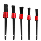 5-Pieces: Car Detailing Brush Set Automotive - Tophatter Daily Deals