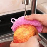 5-Pieces: Kitchen Cleaning Silicone Scrubber Kitchen Tools & Gadgets - Tophatter Daily Deals