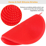 5-Pieces: Kitchen Cleaning Silicone Scrubber Kitchen Tools & Gadgets - Tophatter Daily Deals