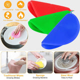 5-Pieces: Kitchen Cleaning Silicone Scrubber Kitchen Tools & Gadgets - Tophatter Daily Deals