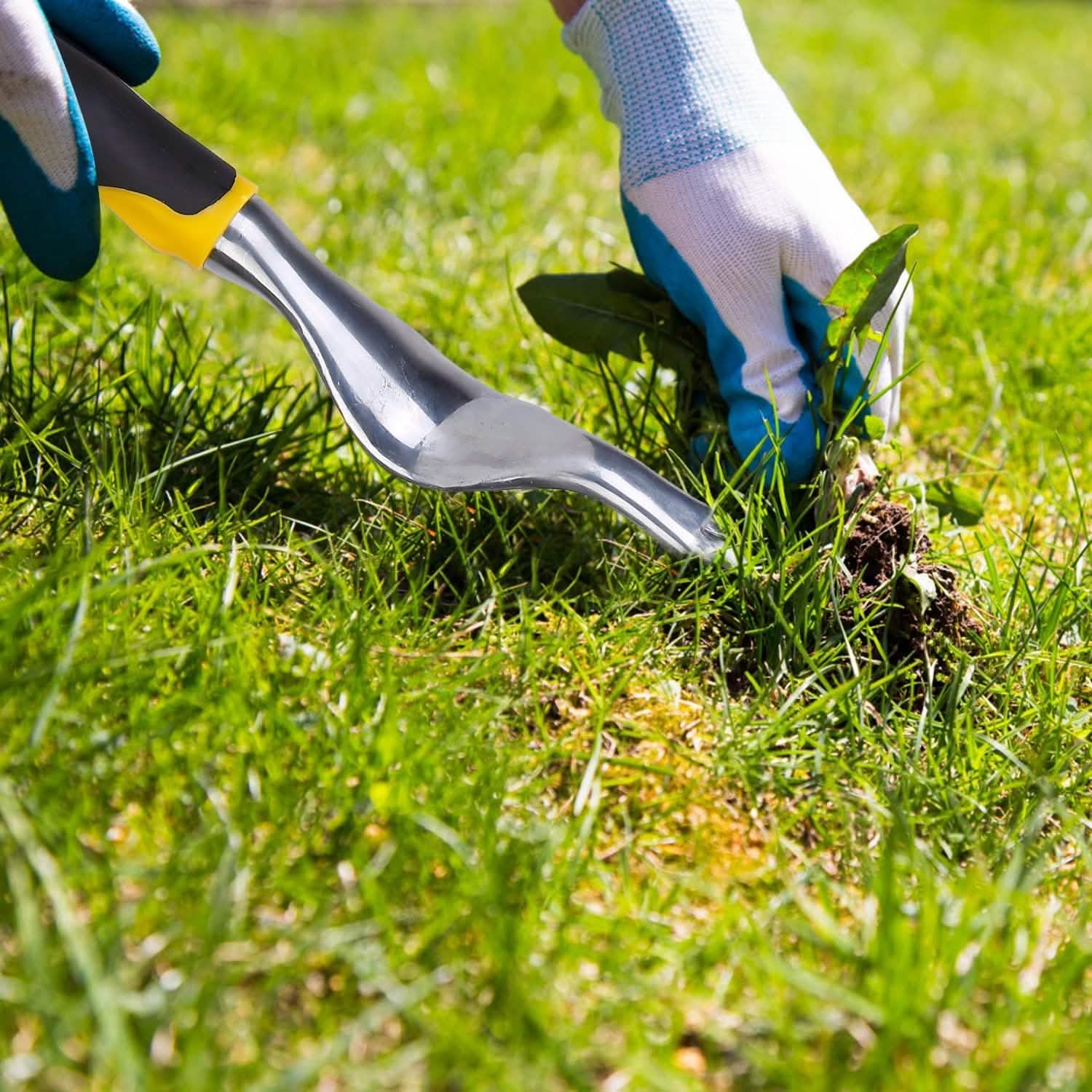 5-Pieces Set: Heavy Duty Garden Tool Set with Non-Slip Handle Garden & Patio - Tophatter Daily Deals