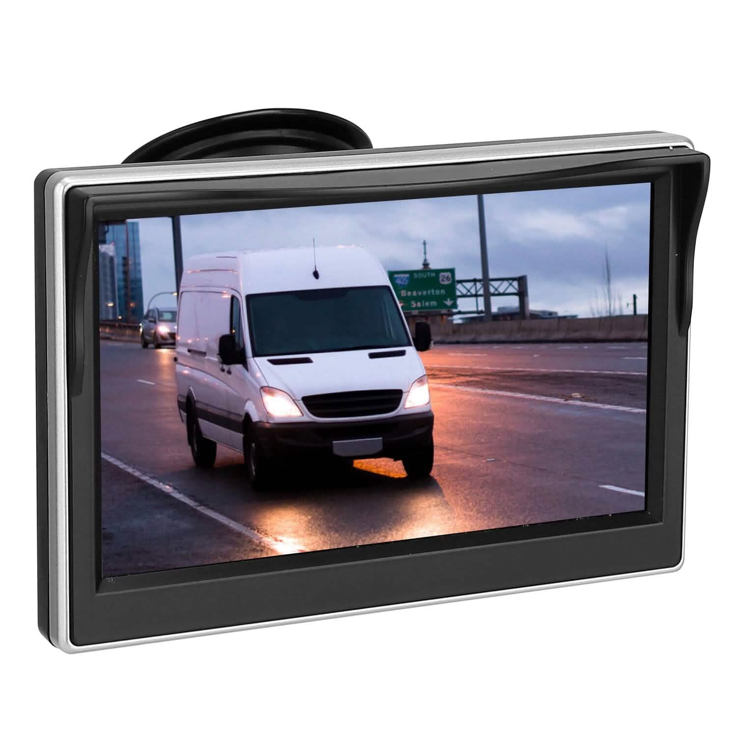 5" Screen Backup Camera Monitor Kit Automotive - Tophatter Daily Deals