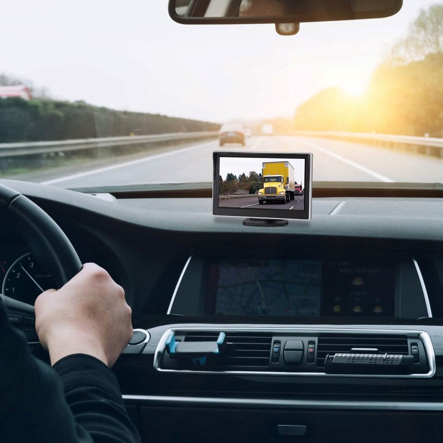 5" Screen Backup Camera Monitor Kit Automotive - Tophatter Daily Deals