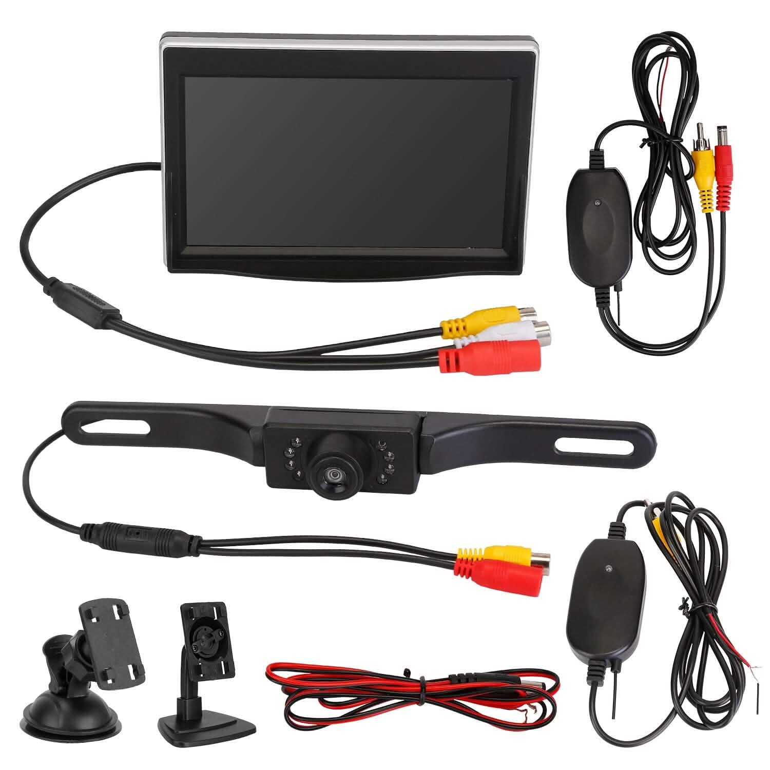 5" Screen Backup Camera Monitor Kit Automotive - Tophatter Daily Deals