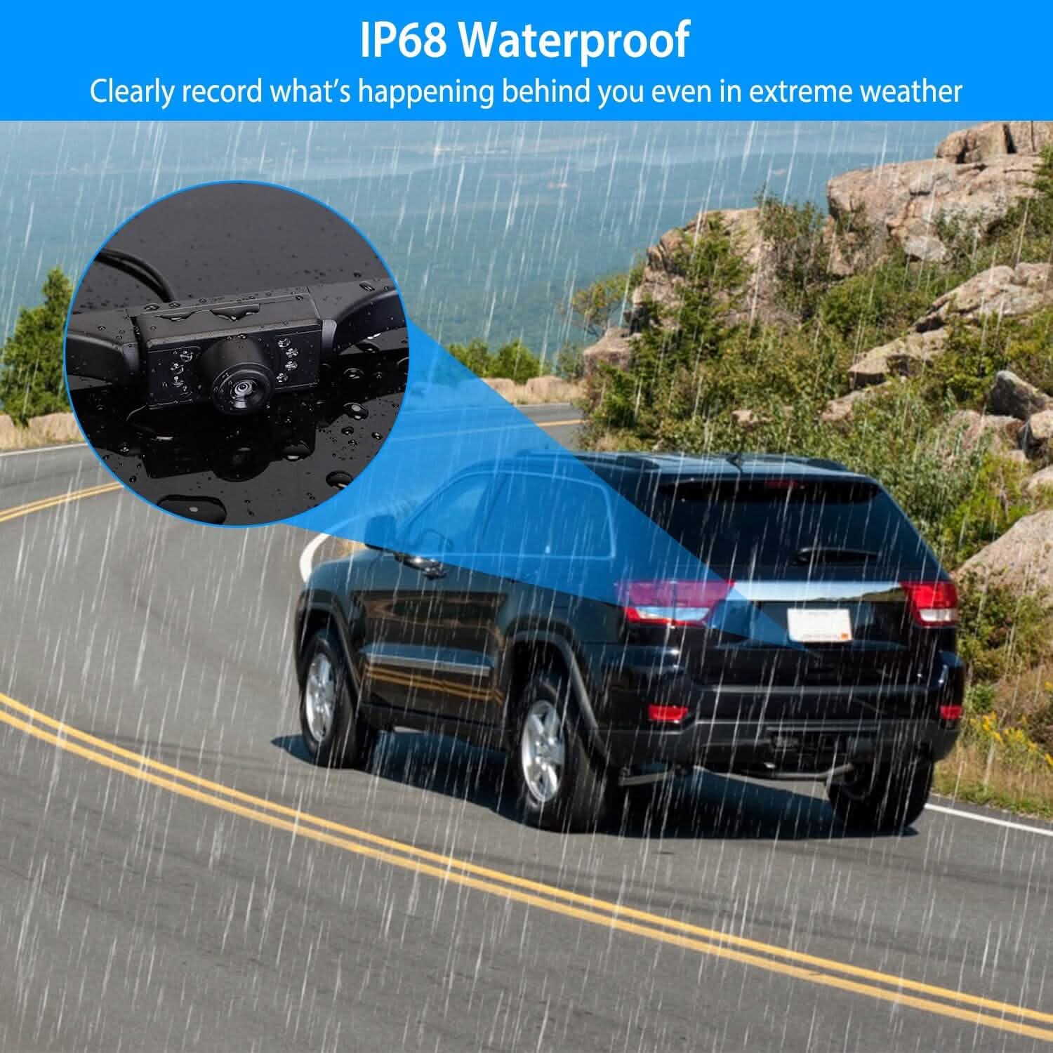 5" Screen Backup Camera Monitor Kit Automotive - Tophatter Daily Deals