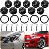 5-Set: Car Quick Release Bumper Fasteners Automotive - Tophatter Daily Deals