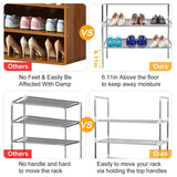 5-Tiers Shoe Rack Shelves 15 Pairs Shoe Oraganizer Storage & Organization - Tophatter Daily Deals