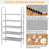 5-Tiers Shoe Rack Shelves 15 Pairs Shoe Oraganizer Storage & Organization - Tophatter Daily Deals