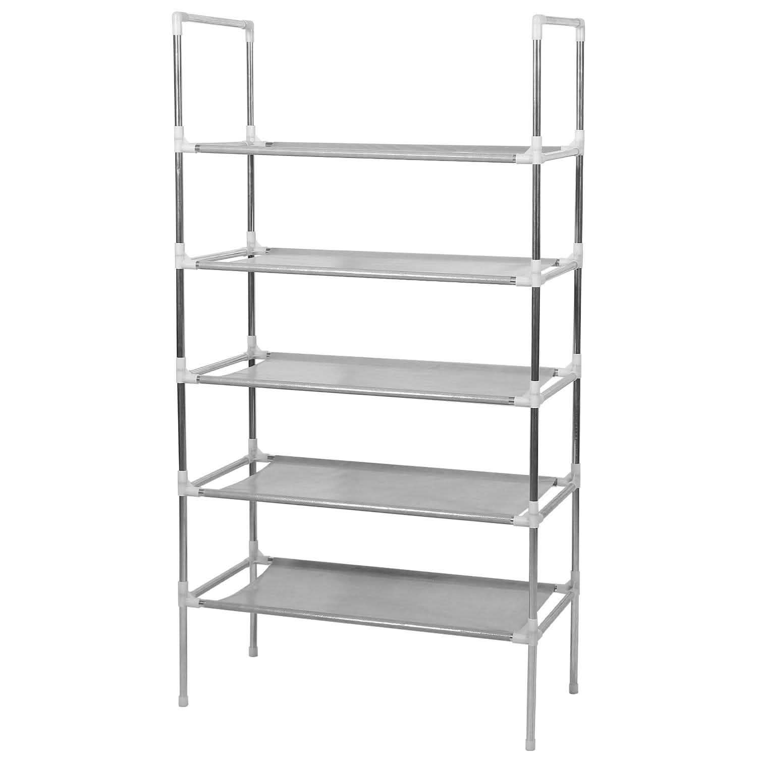 5-Tiers Shoe Rack Shelves 15 Pairs Shoe Oraganizer Storage & Organization - Tophatter Daily Deals