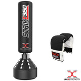 Punch Bag Stand UK - 6ft Boxing Free Standing Punch Bag Stand MMA Martial Arts Punching Gloves Sets 2pcs Exercise & Fitness - Tophatter Daily Deals